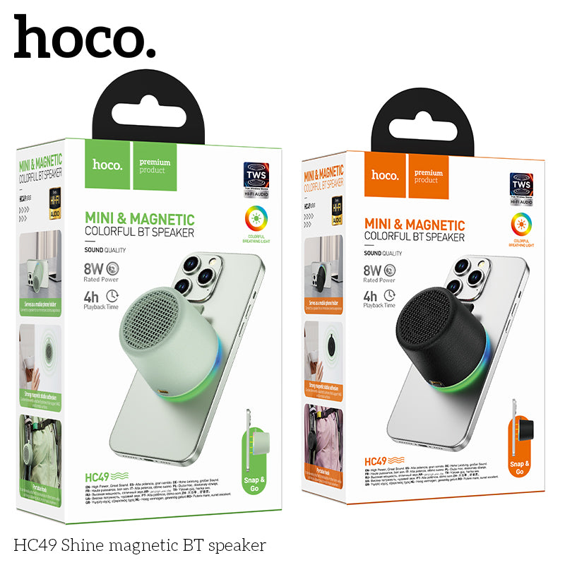 HD_SYNC:HC49 Shine magnetic BT speaker