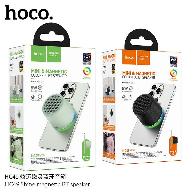 HD_SYNC:HC49 Shine magnetic BT speaker