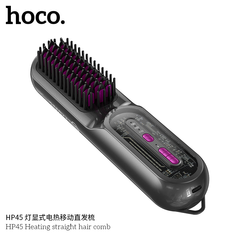 HD_SYNC:HP45 Heating straight hair comb