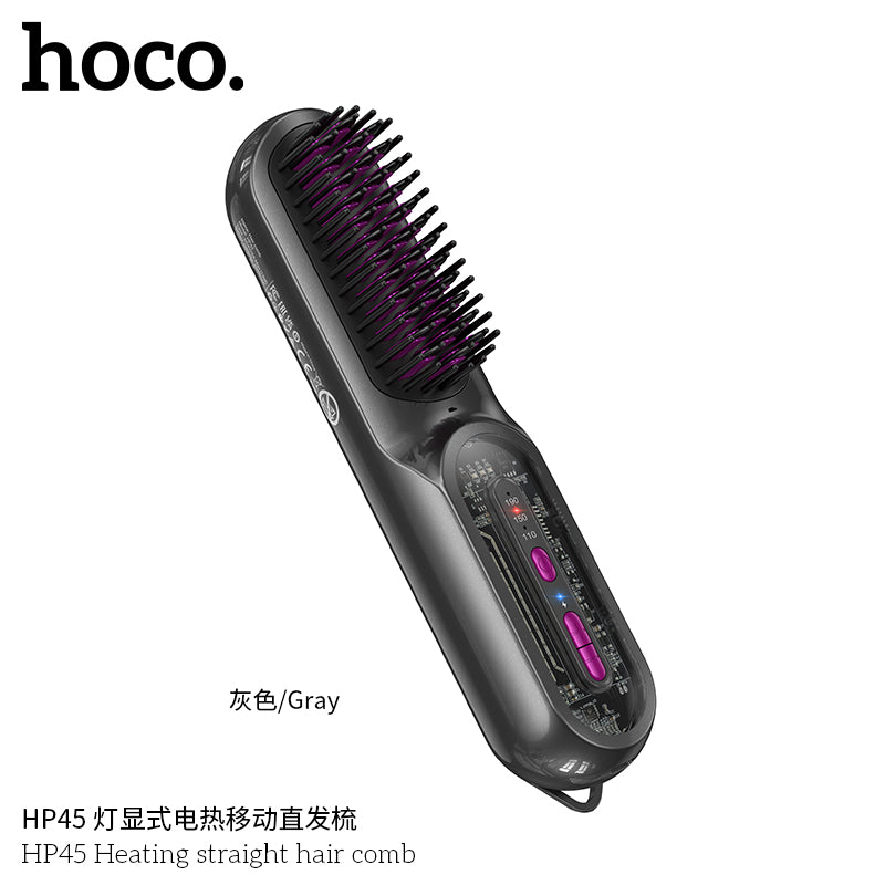 HD_SYNC:HP45 Heating straight hair comb