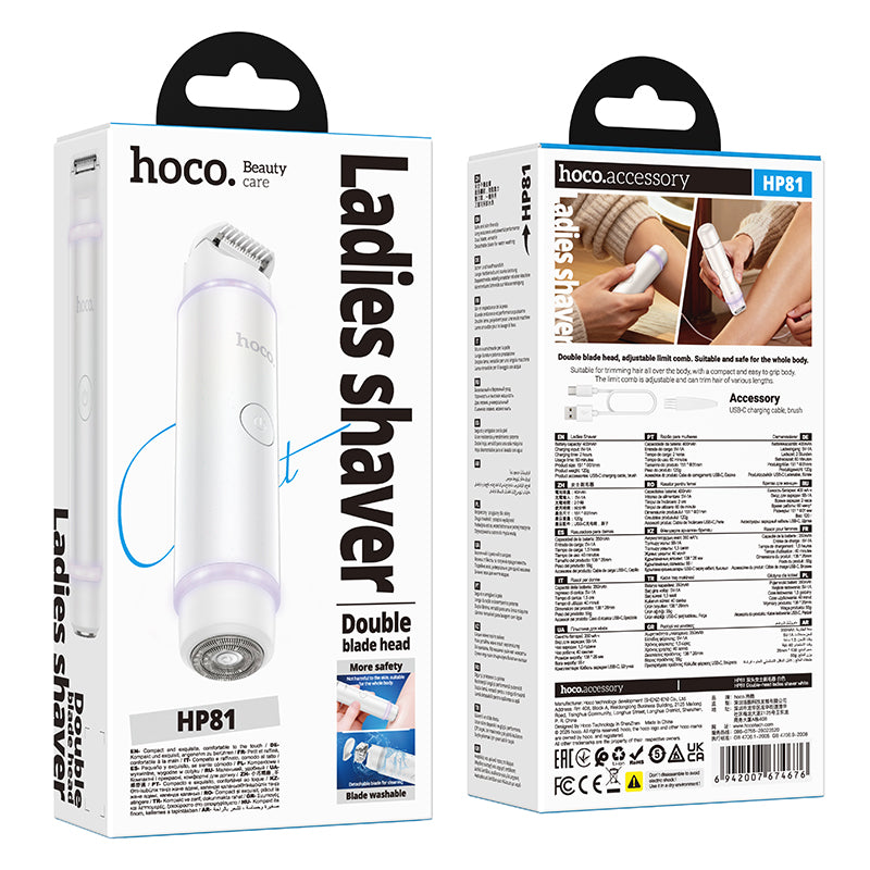 HD_SYNC:HP81 Double-head ladies shaver