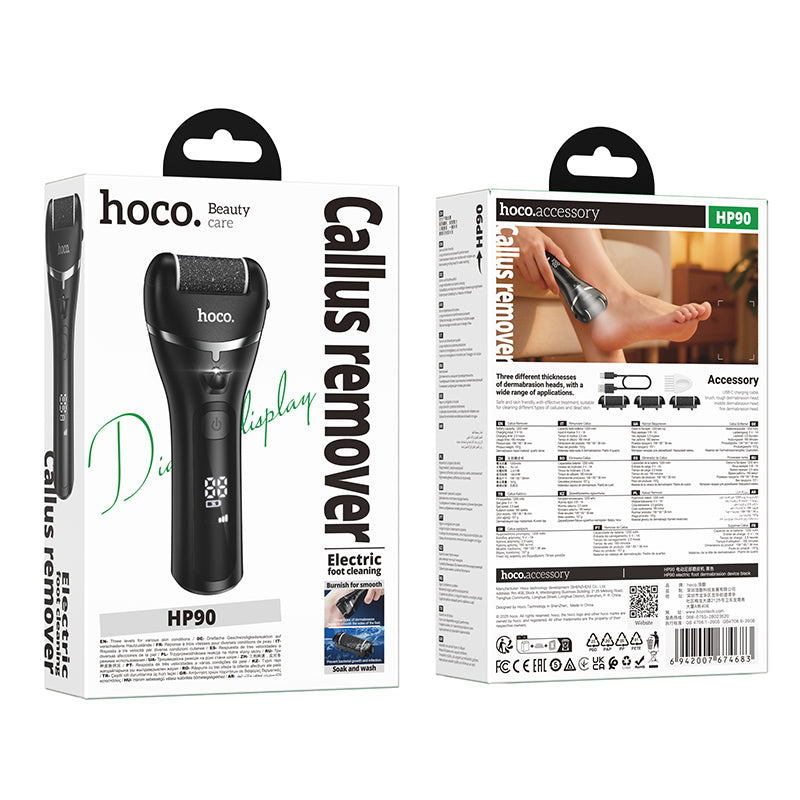 HD_SYNC:HP90 electric foot dermabrasion device