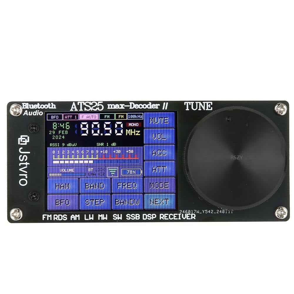 ATS25 max-decoder2 Registration  Long Battery Life High Impedance Full-band Radio