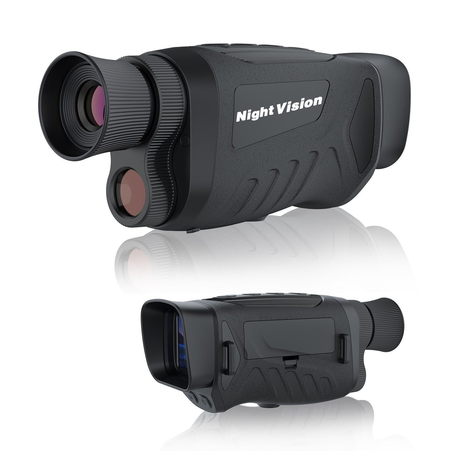 High-definition high-power digital night vision device outdoor monocular infrared imaging telescope infrared night full-color imager -Green