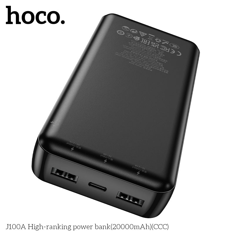 HD_SYNC:J100A High-ranking power bank(20000mAh)（CCC)