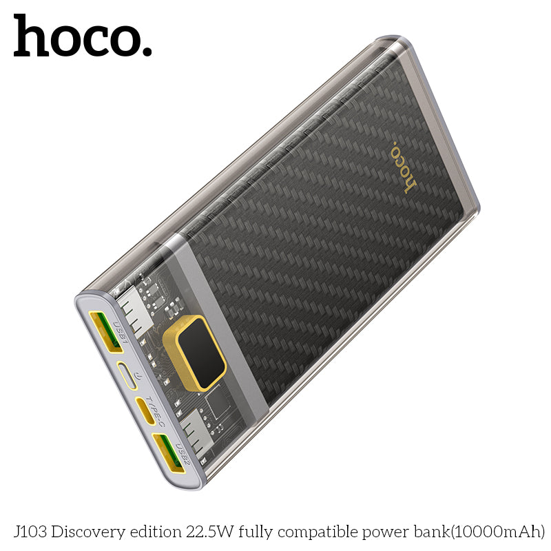 HD_SYNC:J103 Discovery edition 22.5W fully compatible power bank(10000mAh)