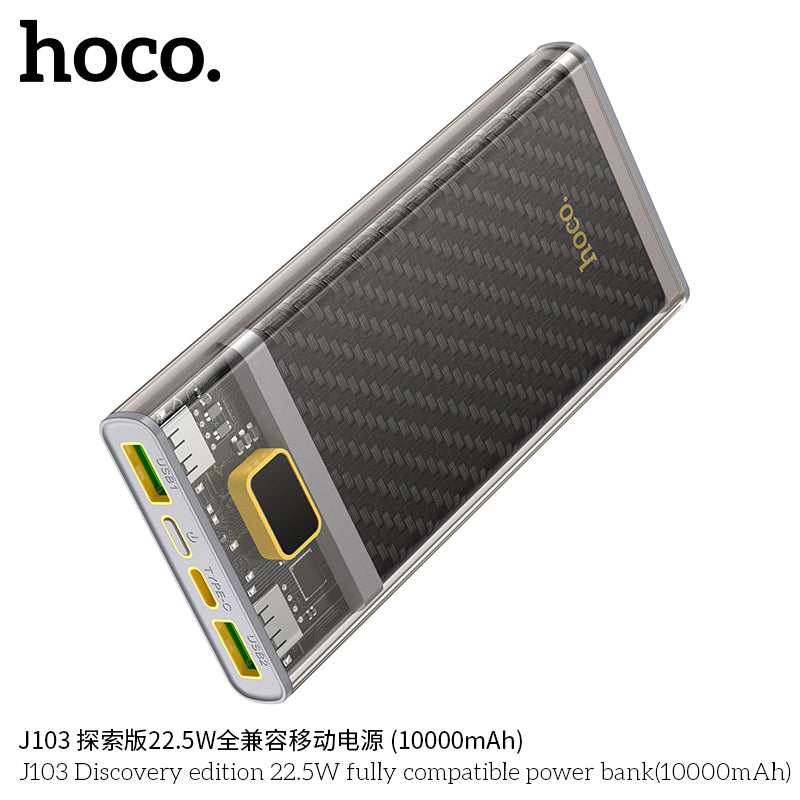 HD_SYNC:J103 Discovery edition 22.5W fully compatible power bank(10000mAh)