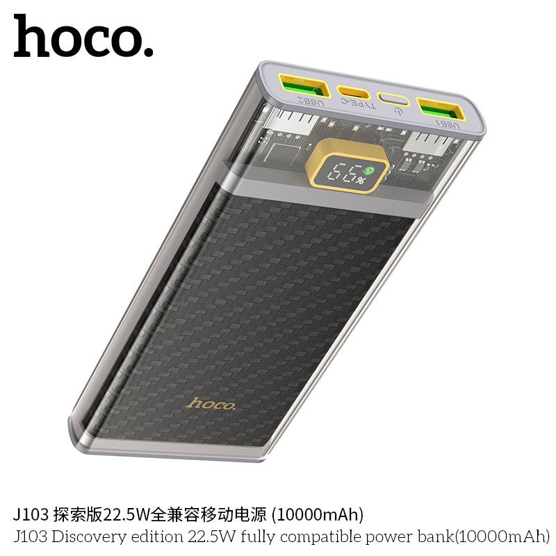 HD_SYNC:J103 Discovery edition 22.5W fully compatible power bank(10000mAh)