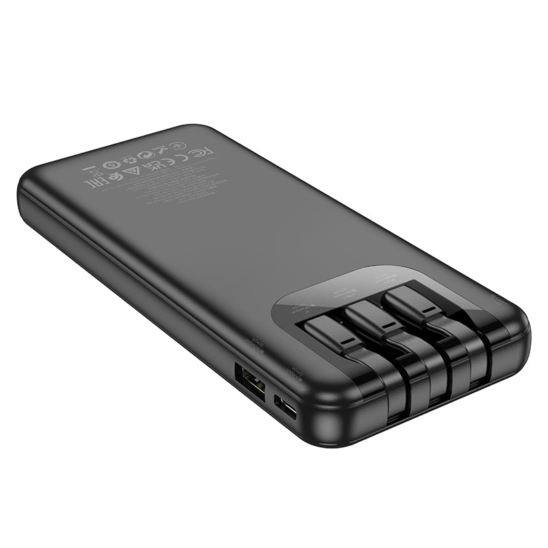 HD_SYNC:J114 Charger power bank with cable and digital display(10000mAh)