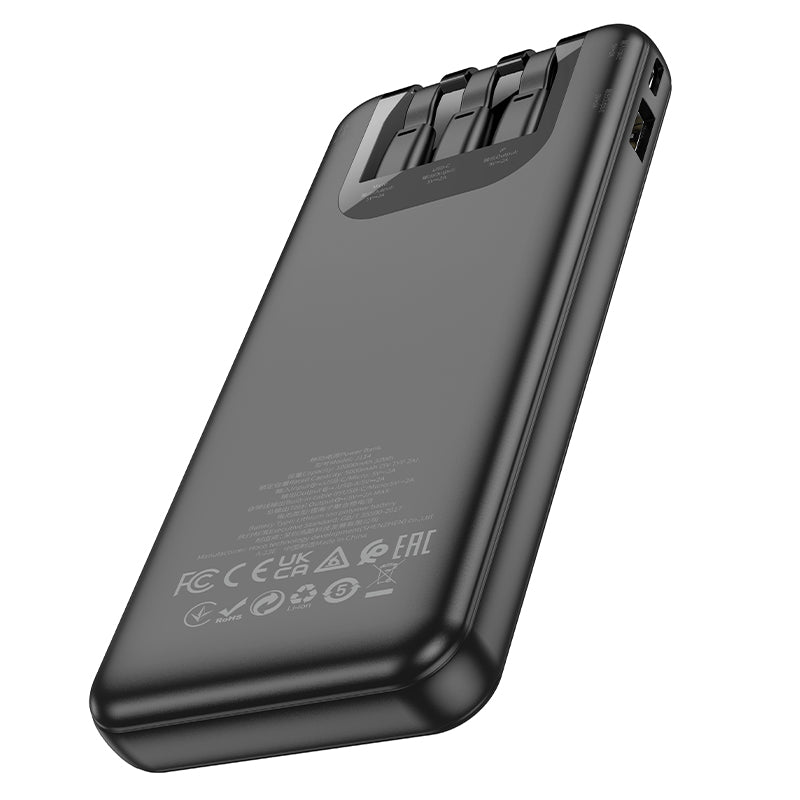HD_SYNC:J114 Charger power bank with cable and digital display(10000mAh)