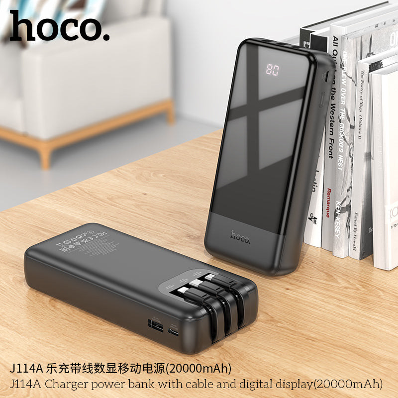HD_SYNC:J114A Charger power bank with cable and digital display(20000mAh)
