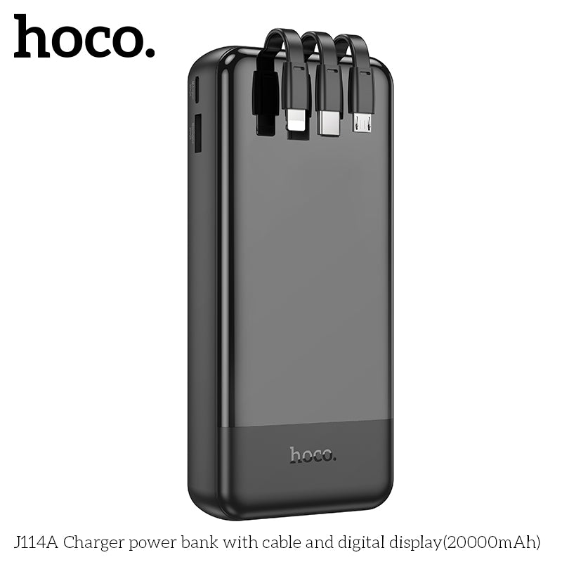 HD_SYNC:J114A Charger power bank with cable and digital display(20000mAh)