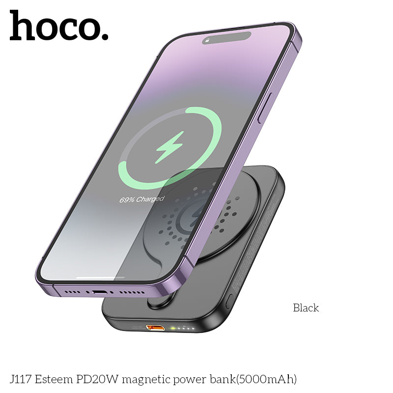 HD_SYNC:J117 Esteem PD20W magnetic power bank(5000mAh)