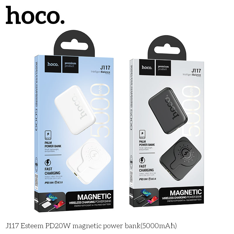 HD_SYNC:J117 Esteem PD20W magnetic power bank(5000mAh)