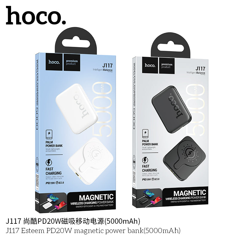 HD_SYNC:J117 Esteem PD20W magnetic power bank(5000mAh)