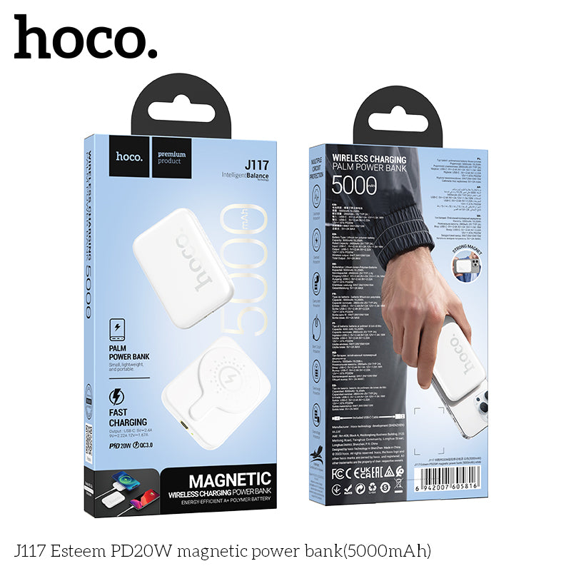 HD_SYNC:J117 Esteem PD20W magnetic power bank(5000mAh)