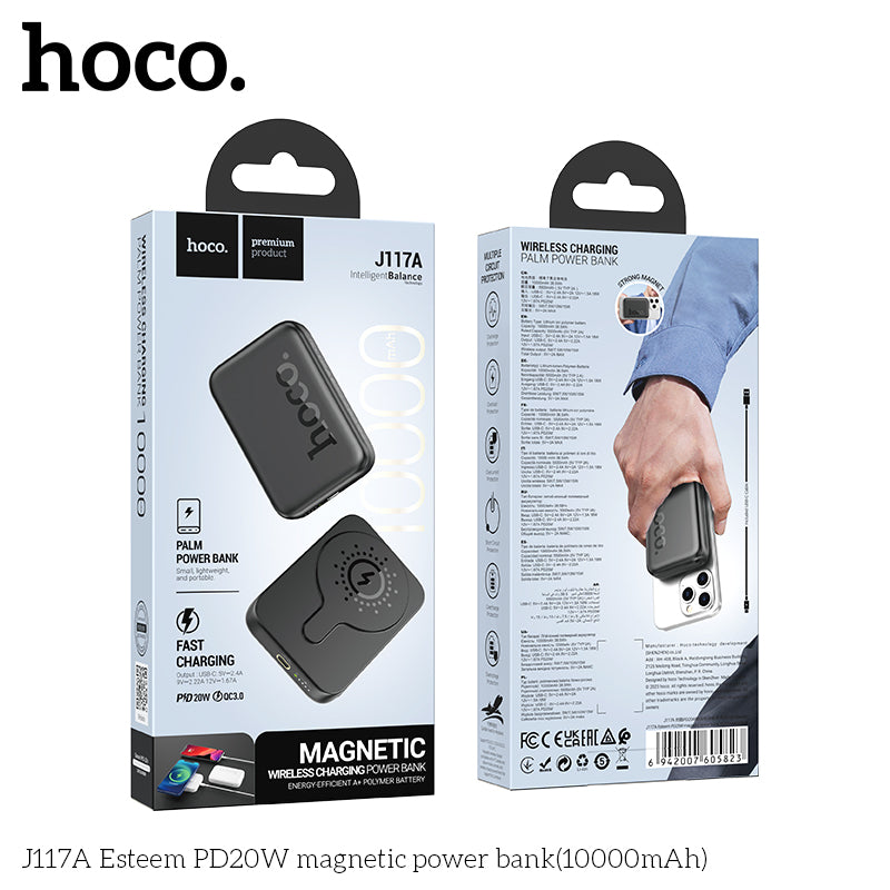 HD_SYNC:J117A Esteem PD20W magnetic power bank(10000mAh)