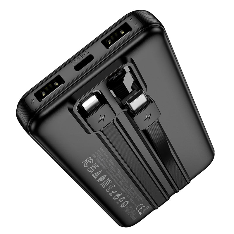 HD_SYNC:J118 Speed energy power bank with cable(10000mAh)