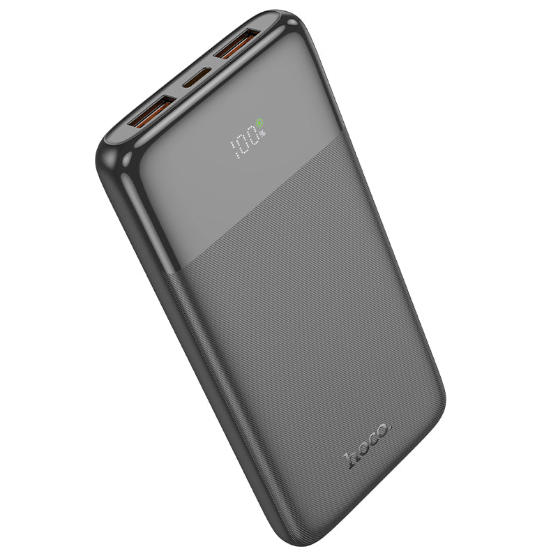 HD_SYNC:J121 Fast 22.5W+PD20W fully compatible power bank with digital display(10000mAh)