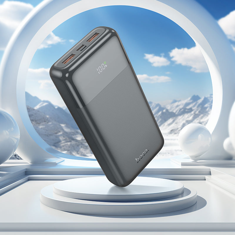 HD_SYNC:J121A Fast 22.5W+PD20W fully compatible power bank with digital display(20000mAh)