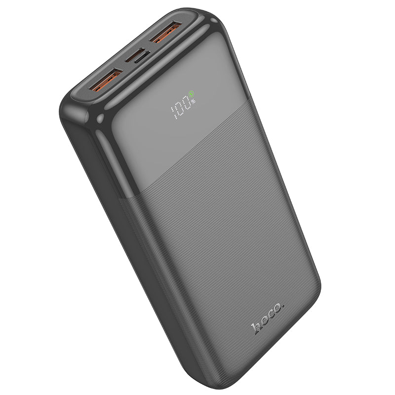 HD_SYNC:J121A Fast 22.5W+PD20W fully compatible power bank with digital display(20000mAh)