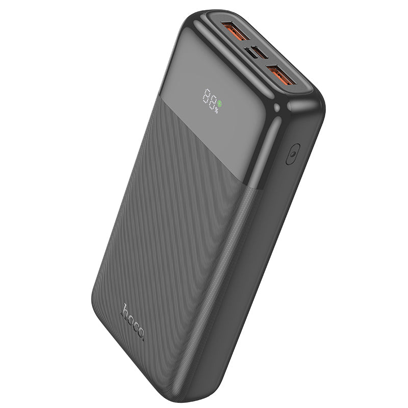HD_SYNC:J121A Fast 22.5W+PD20W fully compatible power bank with digital display(20000mAh)