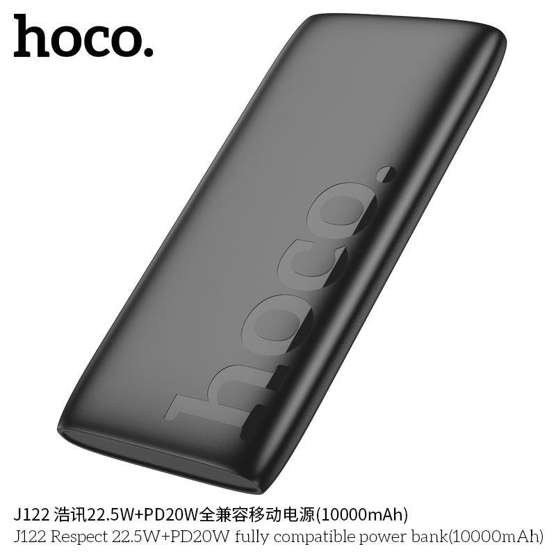 HD_SYNC:J122 Respect 22.5W+PD20W fully compatible power bank(10000mAh)