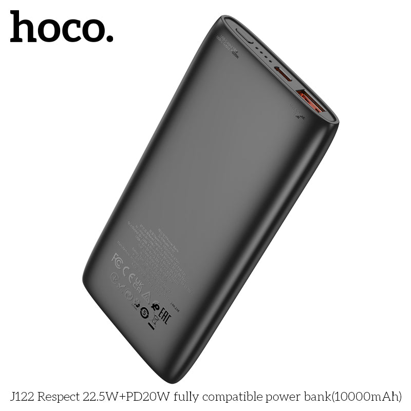 HD_SYNC:J122 Respect 22.5W+PD20W fully compatible power bank(10000mAh)