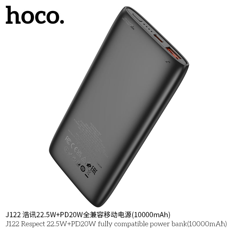 HD_SYNC:J122 Respect 22.5W+PD20W fully compatible power bank(10000mAh)(UN)