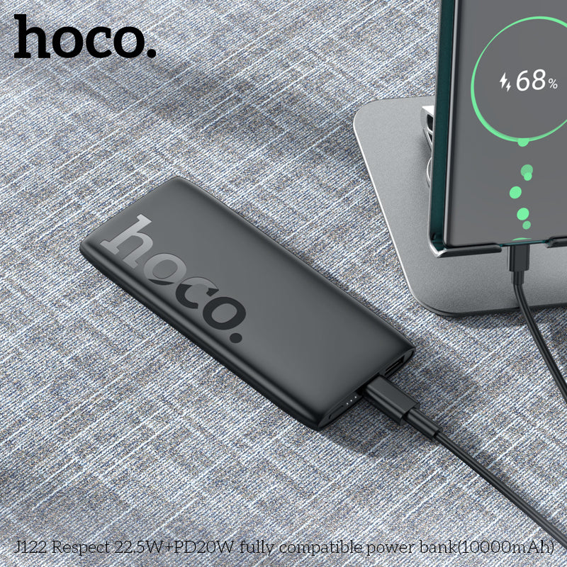 HD_SYNC:J122 Respect 22.5W+PD20W fully compatible power bank(10000mAh)