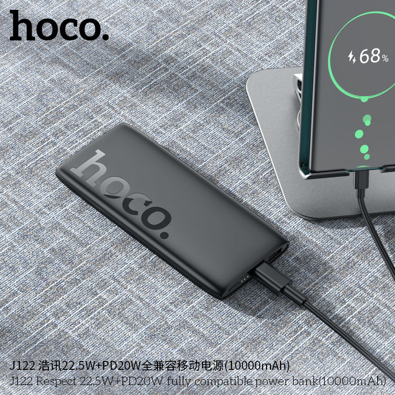 HD_SYNC:J122 Respect 22.5W+PD20W fully compatible power bank(10000mAh)(UN)