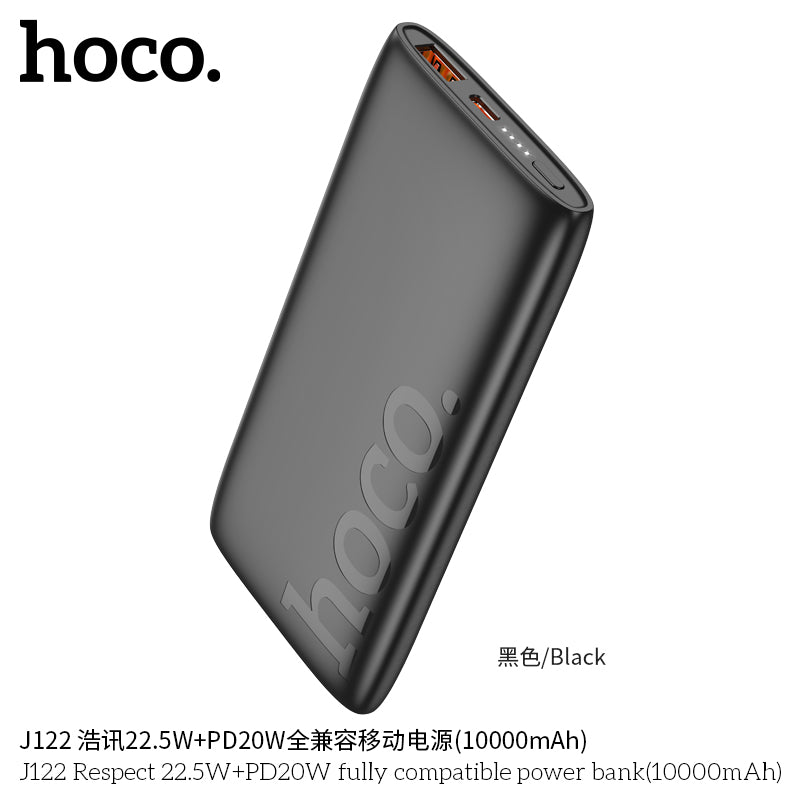 HD_SYNC:J122 Respect 22.5W+PD20W fully compatible power bank(10000mAh)(UN)