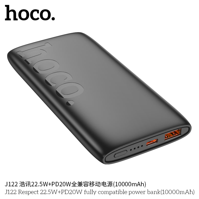 HD_SYNC:J122 Respect 22.5W+PD20W fully compatible power bank(10000mAh)