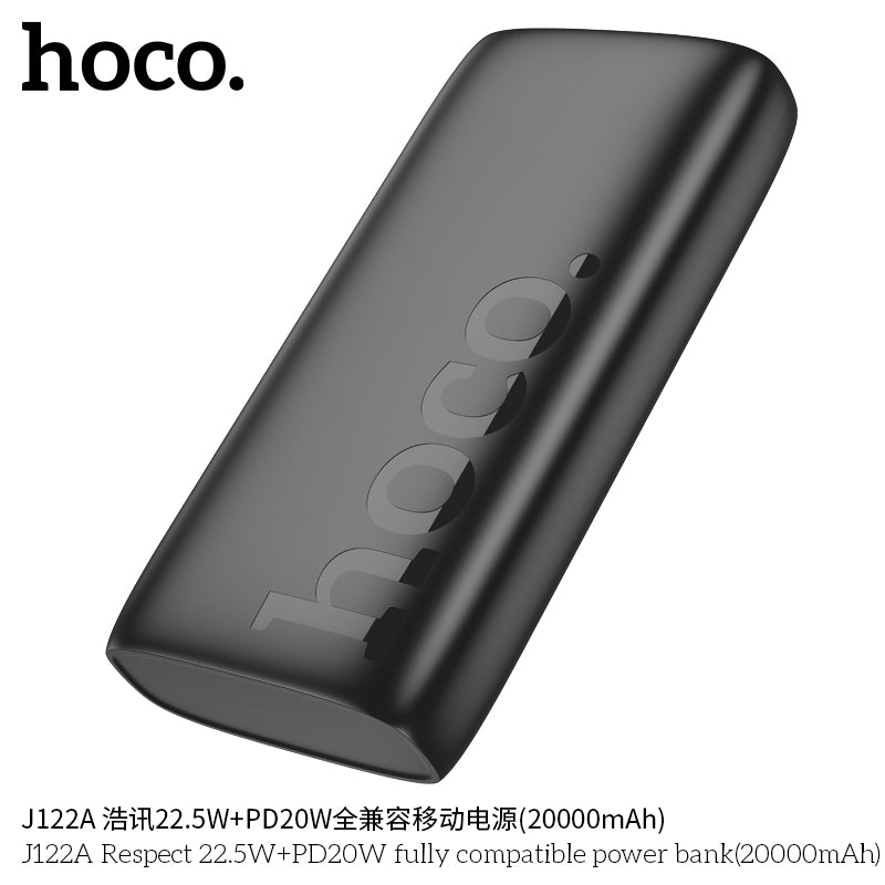 HD_SYNC:J122A Respect 22.5W+PD20W fully compatible power bank(20000mAh)