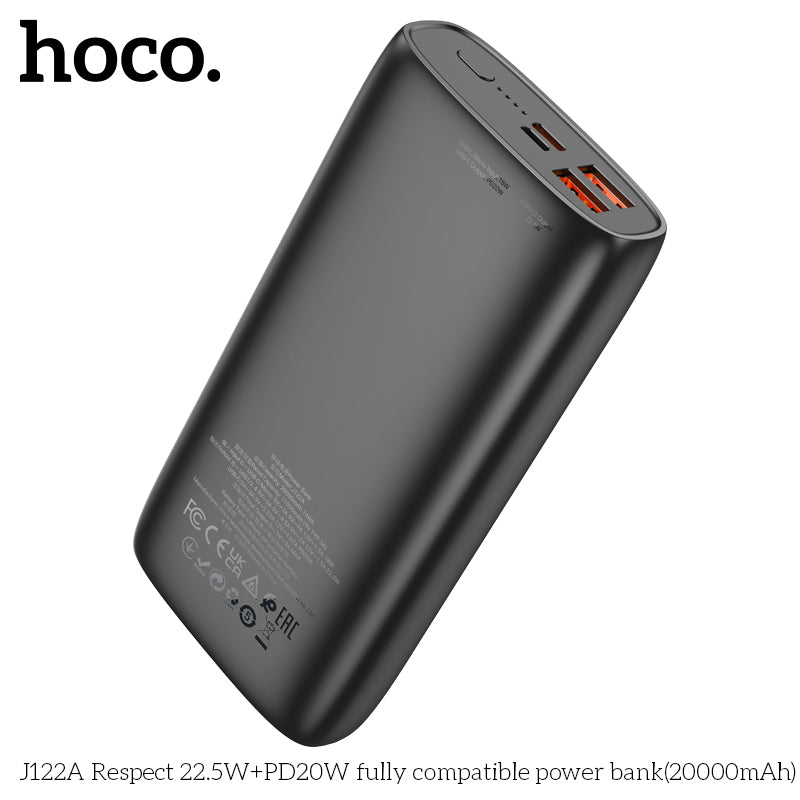 HD_SYNC:J122A Respect 22.5W+PD20W fully compatible power bank(20000mAh)