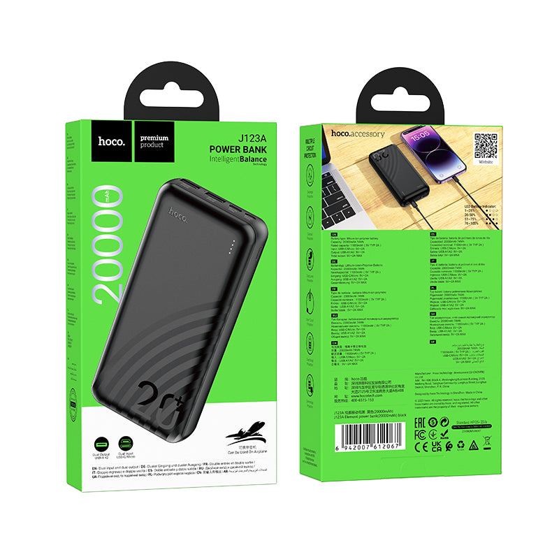 HD_SYNC:J123A Element power bank(20000mAh)