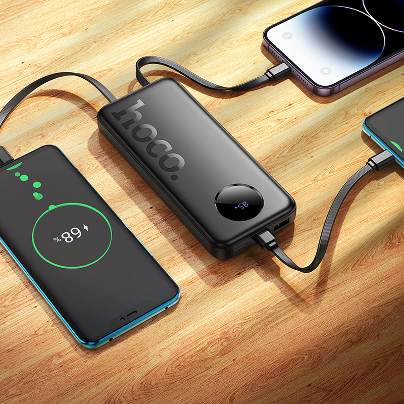 HD_SYNC:J132 Sabio 22.5W+PD20W fully compatible power bank with 3 cables(10000mAh)(UN)