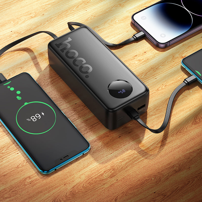 HD_SYNC:J132B Sabio 22.5W+PD20W fully compatible power bank with 3 cables(30000mAh)(UN)