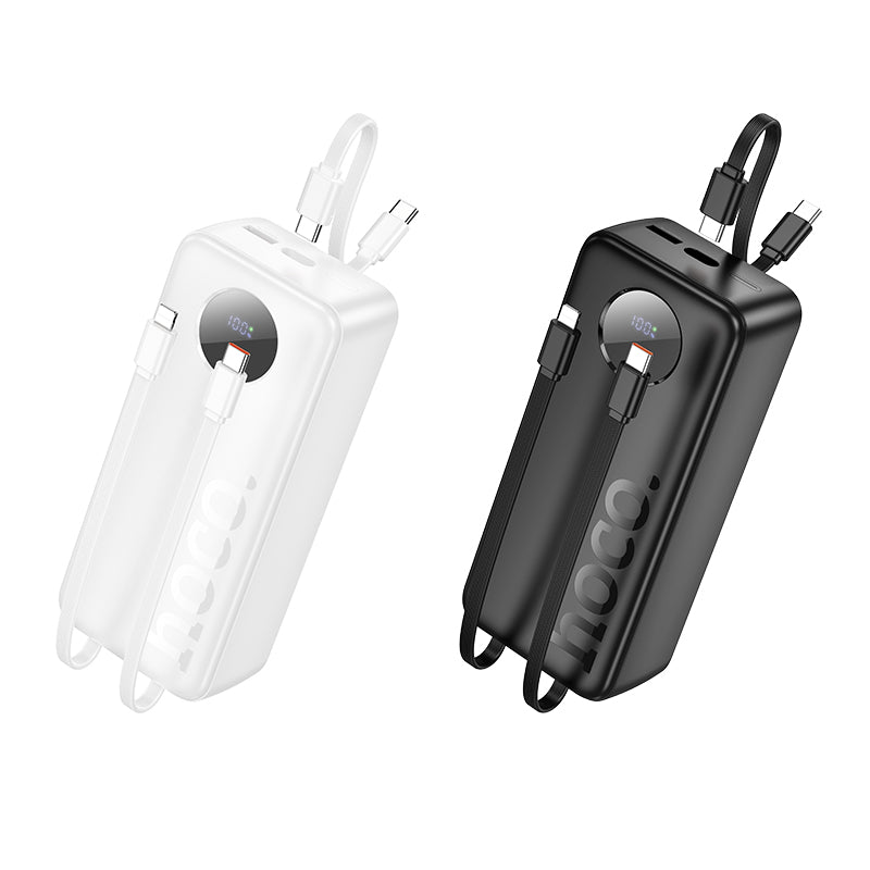 HD_SYNC:J132B Sabio 22.5W+PD20W fully compatible power bank with 3 cables(30000mAh)(CCC)
