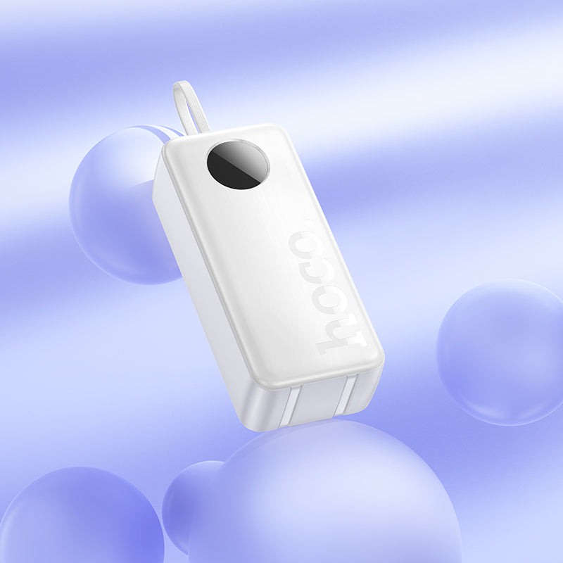 HD_SYNC:J132B Sabio 22.5W+PD20W fully compatible power bank with 3 cables(30000mAh)(CCC)