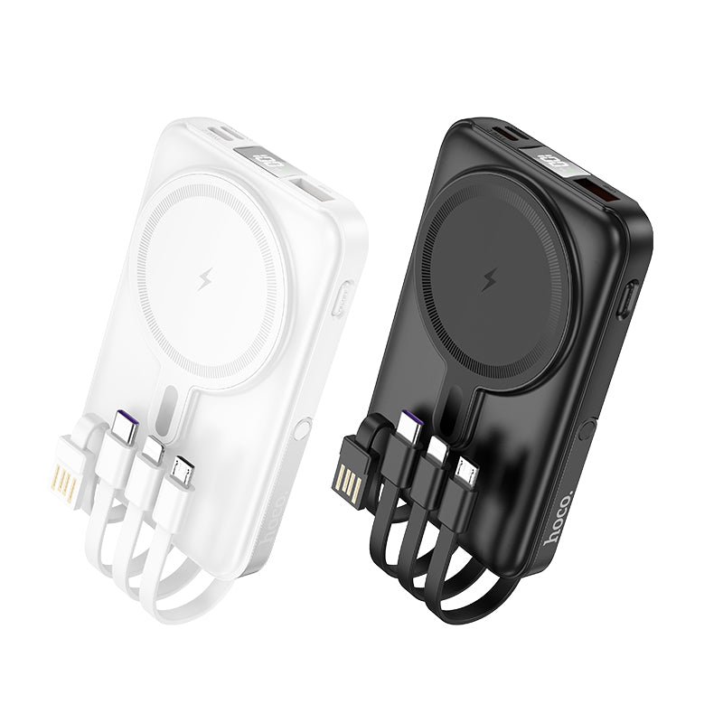 HD_SYNC:J135 Rico 22.5W+PD20W fully compatible magnetic fast charging power bank with 4 cables(10000mAh)