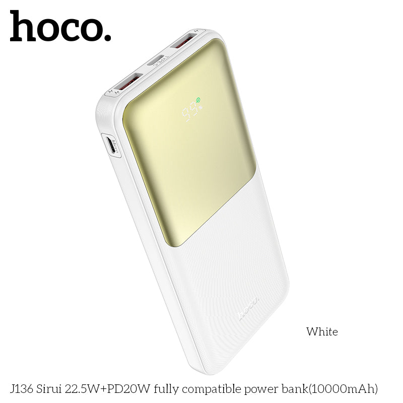 HD_SYNC:J136 Sirui 22.5W+PD20W fully compatible power bank(10000mAh)