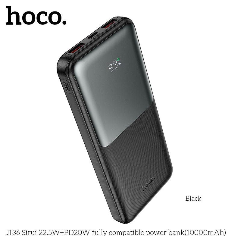 HD_SYNC:J136 Sirui 22.5W+PD20W fully compatible power bank(10000mAh)(UN)
