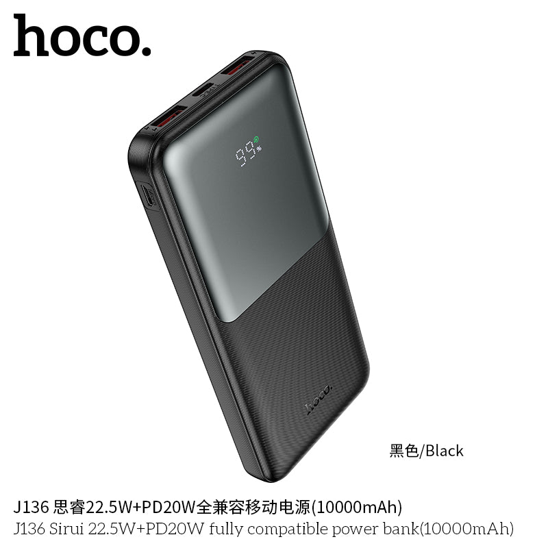 HD_SYNC:J136 Sirui 22.5W+PD20W fully compatible power bank(10000mAh)(UN)