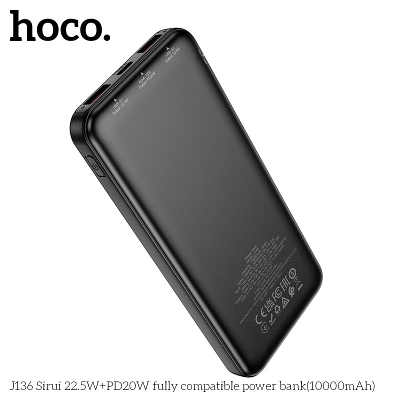 HD_SYNC:J136 Sirui 22.5W+PD20W fully compatible power bank(10000mAh)(UN)