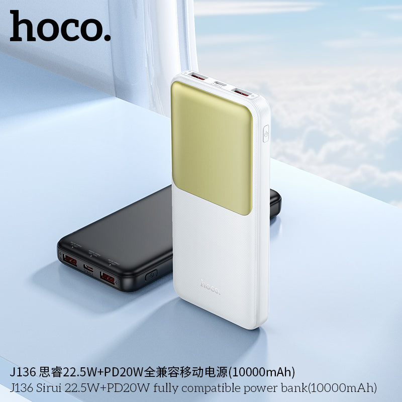 HD_SYNC:J136 Sirui 22.5W+PD20W fully compatible power bank(10000mAh)