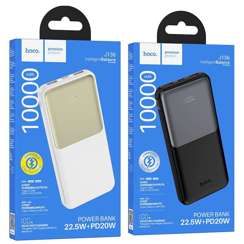 HD_SYNC:J136 Sirui 22.5W+PD20W fully compatible power bank(10000mAh)