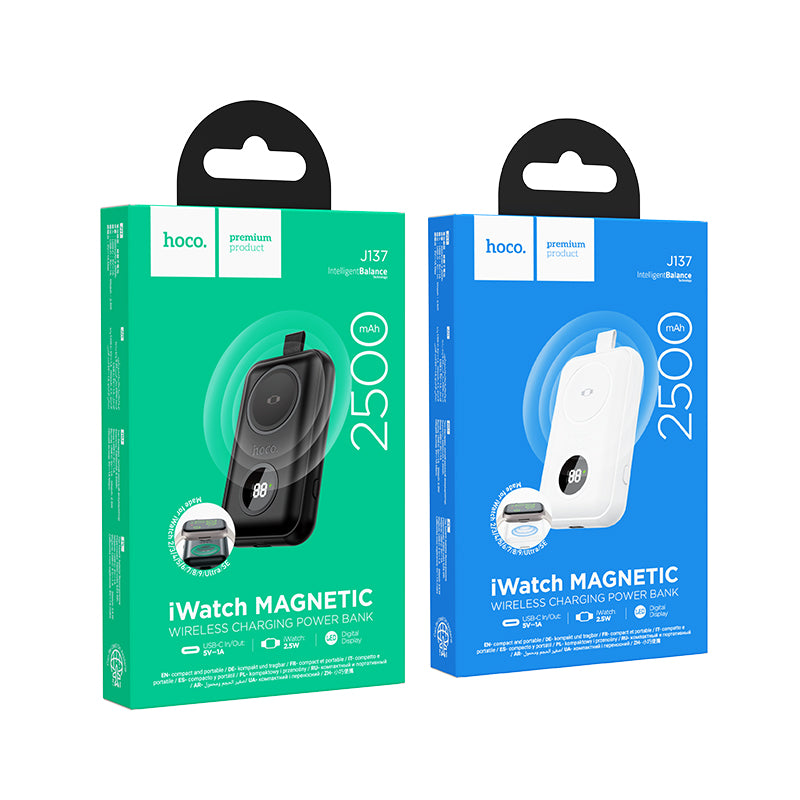 HD_SYNC:J137 Power bank with iWatch charger(2500mAh)