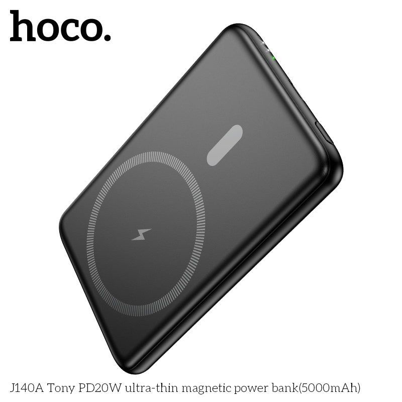 HD_SYNC:J140A Tony PD20W ultra-thin magnetic power bank(5000mAh)