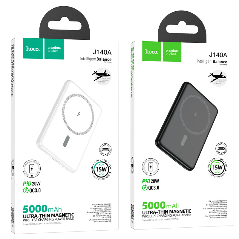 HD_SYNC:J140A Tony PD20W ultra-thin magnetic power bank(5000mAh)